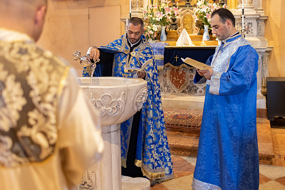 Interior Armenian Church San Lazzaro degli Armeni