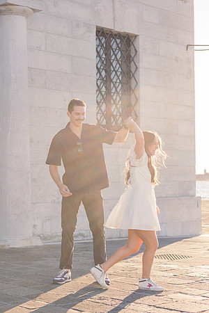 A tearful and joyful proposal set in one of Venice’s most scenic locations.