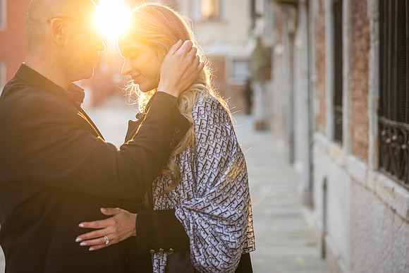Golden hour photography in Venice