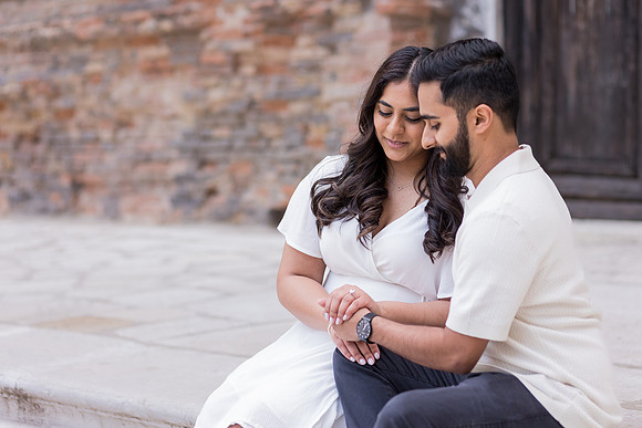 A beautiful sunset proposal with the San Giorgio Maggiore in view.