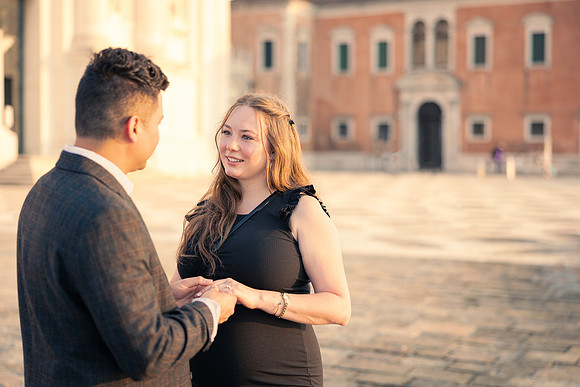 Sunset proposal by lagoon at San Giorgio Maggiore