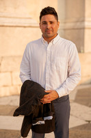 Partner portrait with San Giorgio Maggiore backdrop