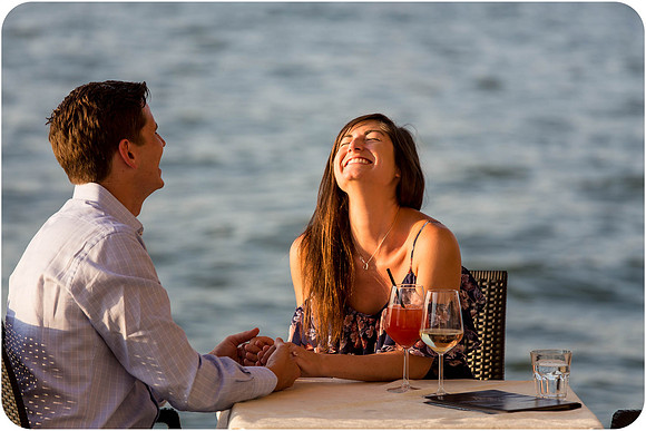 A love-filled surprise proposal in a hidden Venetian gem.
