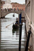 Gondola ride through Venice canals