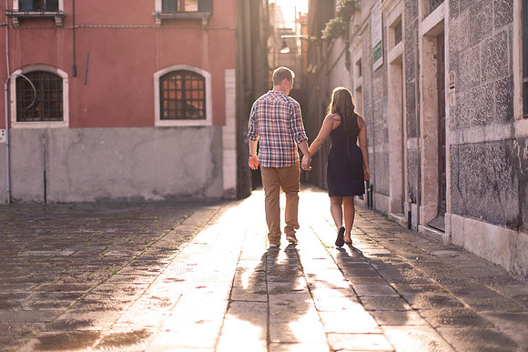 A surprise proposal that turned into a fairytale love story.