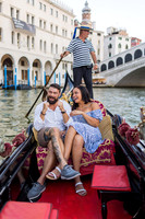 gondola surprise proposal in Venice