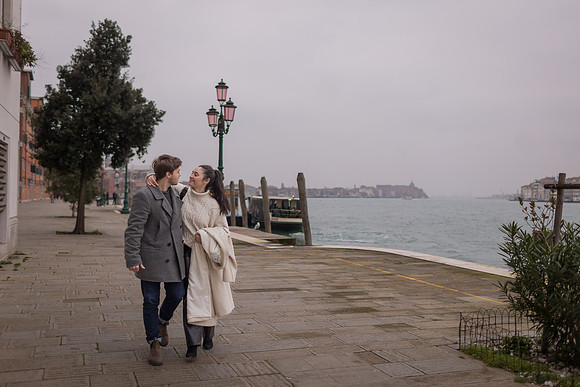 Reflecting on engagement during ferry ride in Venice