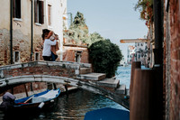 A unique angle capturing the proposal from across the water.
