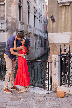 Emotional reaction to a proposal in Venice