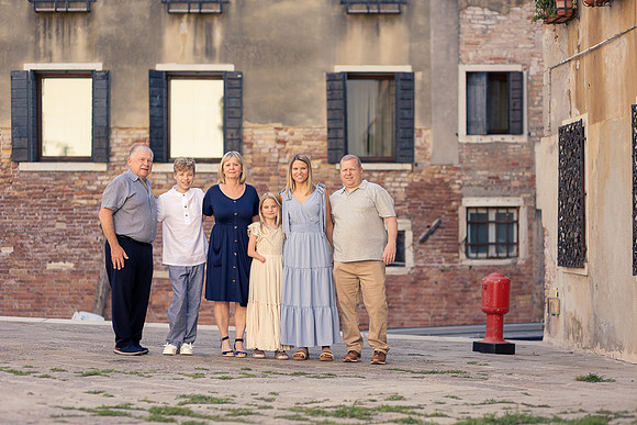 Three generations in a Venetian portrait