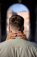 Venice Engagement photo shoot by the Grand Canal