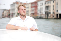 Water Taxi and Surprise proposal in Venice