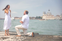 A love-filled surprise proposal set against the beauty of Venice.
