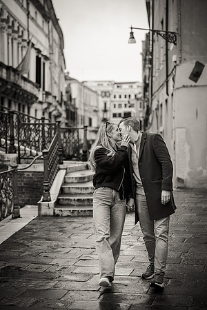 A groom-to-be shares a quiet moment of reflection before celebrating their engagement.