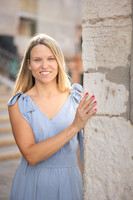 Solo portrait in Venice courtyard